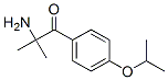 1-Propanone,  2-amino-2-methyl-1-[4-(1-methylethoxy)phenyl]- Structure