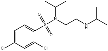 2,4-dichloro-N-isopropyl-N-[2-(isopropylamino)ethyl]benzenesulfonamide Structure