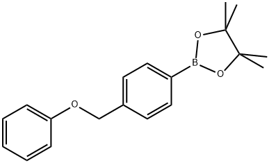 4-(PhenoxyMethyl)benzeneboronic acid pinacol ester, 95% Structure