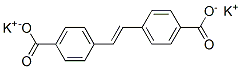 4,4'-Stilbenedicarboxylic acid dipotassium salt Structure