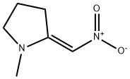 Pyrrolidine, 1-methyl-2-(nitromethylene)-, (E)- (9CI) Structure