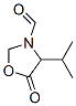 3-Oxazolidinecarboxaldehyde, 4-(1-methylethyl)-5-oxo- (9CI) Structure