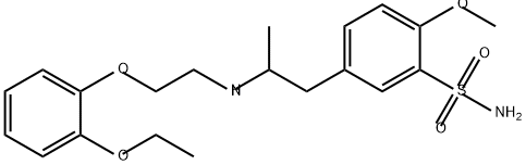 (+-)-Tamsulosin Structure