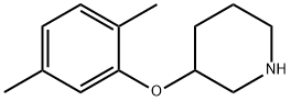 3-(2,5-DIMETHYLPHENOXY)PIPERIDINE Structure