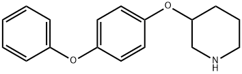 3-(4-PHENOXYPHENOXY)PIPERIDINE Structure