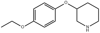 3-(4-ETHOXYPHENOXY)PIPERIDINE Structure