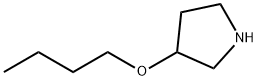 3-BUTOXYPYRROLIDINE Structure