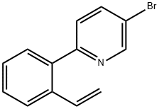 5-bromo-2-(2-vinylphenyl)pyridine Structure