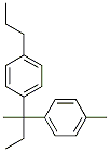 2-(p-Propylphenyl)-2-p-tolylbutane Structure