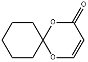 1,5-디옥사스피로[5.5]운데크-3-엔-2-온 구조식 이미지