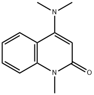 Carbostyril, 4-(dimethylamino)-1-methyl- (7CI,8CI) Structure