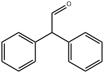 DIPHENYLACETALDEHYDE 구조식 이미지