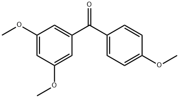 (3,5-다이메톡시페닐)(4-메톡시페닐)-메타논 구조식 이미지