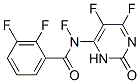 pentafluorobenzoylcytosine Structure