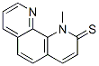 1,10-Phenanthroline-2(1H)-thione,  1-methyl- Structure