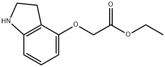 947382-57-2 Acetic acid, 2-[(2,3-dihydro-1H-indol-4-yl)oxy]-, ethyl ester