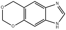 [1,3]디옥시노[4,5-f]벤즈이미다졸,3,8-디히드로- 구조식 이미지