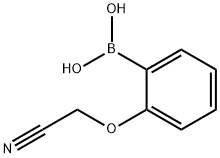 2-Cyanomethoxyphenylboronic acid Structure