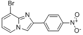 8-Bromo-2-(4-nitro-phenyl)-imidazo[1,2-a]pyridine Structure