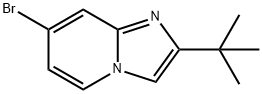 7-Bromo-2-tert-butyl-imidazo[1,2-a]pyridine Structure