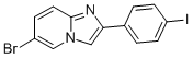 6-Bromo-2-(4-iodo-phenyl)-imidazo[1,2-a]pyridine Structure