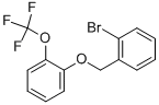 1-Bromo-2-((2-(trifluoromethoxy)phenoxy)methyl)benzene
 Structure