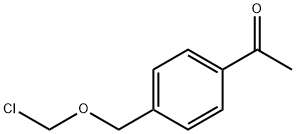1-(4-클로로메톡시메틸-페닐)-에타논 구조식 이미지