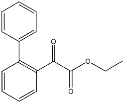 ETHYL 2-PHENYLBENZOYLFORMATE Structure