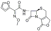 (αZ)-α-(MethoxyiMino)-N-[(5aR,6R)-1,4,5a,6-tetrahydro-1,7-dioxo-3H,7H-azeto[2,1-b]furo[3,4-d][1,3]thiazin-6-yl]-2-furanacetaMide Structure