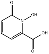 1-하이드록시-6-옥소-1,6-디하이드로-피리딘-2-카르복실산 구조식 이미지