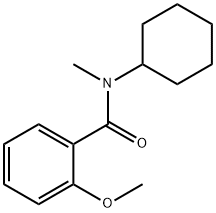 N-Cyclohexyl-2-Methoxy-N-MethylbenzaMide, 97% Structure
