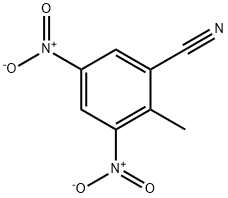 2-시아노-4,6-디니트로-1-메틸벤젠 구조식 이미지