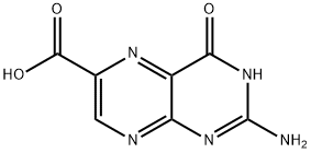 Pterin-6-carboxylic acid 구조식 이미지