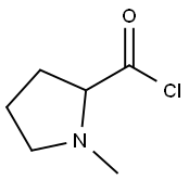 2-Pyrrolidinecarbonyl chloride, 1-methyl- (9CI) Structure