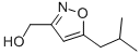 3-Isoxazolemethanol,5-(2-methylpropyl)-(9CI) Structure