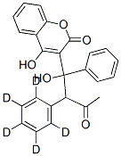 PHENYL-D5-7-HYDROXYWARFARIN 구조식 이미지