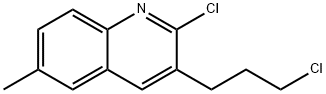 2-Chloro-3-(3-chloropropyl)-6-methylquinoline Structure