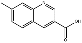 7-METHYLQUINOLINE-3-CARBOXYLIC ACID Structure