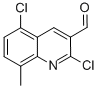 2,5-DICHLORO-8-METHYLQUINOLINE-3-CARBOXALDEHYDE Structure