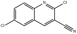 2,6-DICHLOROQUINOLINE-3-CARBONITRILE Structure
