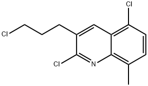 3-(3-CHLOROPROPYL)-2,5-DICHLORO-8-METHYLQUINOLINE Structure