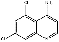 4-AMINO-5,7-DICHLOROQUINOLINE Structure