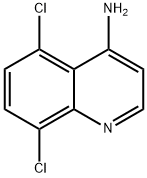 4-AMINO-5,8-DICHLOROQUINOLINE Structure