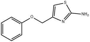 4-PHENOXYMETHYL-THIAZOL-2-YLAMINE Structure