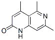 1,6-Naphthyridin-2(1H)-one,  4,5,7-trimethyl- Structure