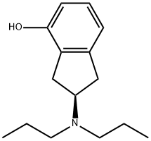 2-(dipropylamino)-2,3-dihydro-1H-inden-4-ol Structure