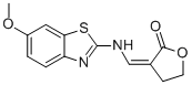 3-((6-METHOXYBENZO[D]THIAZOL-2-YLAMINO)METHYLENE)DIHYDROFURAN-2(3H)-ONE Structure