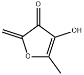 4-Hydroxy-5-Methyl-2-Methylene-3(2H)-furanone Structure