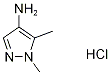 1,5-디메틸-1H-피라졸-4-아민염산염 구조식 이미지