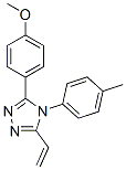 3-(4-METHOXYPHENYL)-4-P-TOLYL-5-VINYL-4H-1,2,4-TRIAZOLE 구조식 이미지